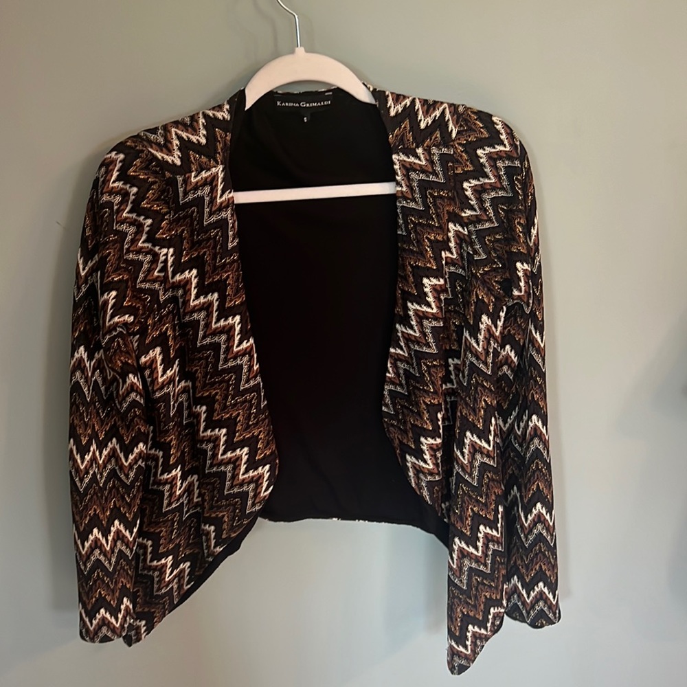 Karina Grimaldi cropped jacket
